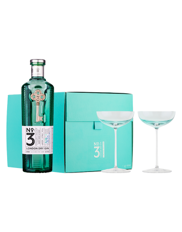 No. 3 - Gin Martini Gift Set 2 Glasses - TIPXY