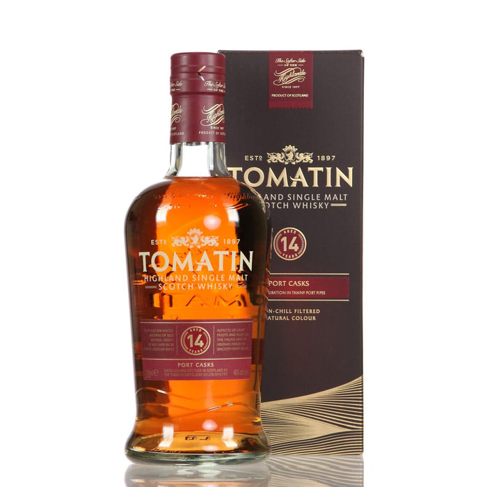 Tomatin - Port Cask Finish Single Malt Whiskey 14 Year