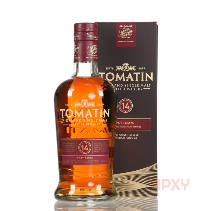 Tomatin - Port Cask Finish Single Malt Whiskey 14 Year - TIPXY