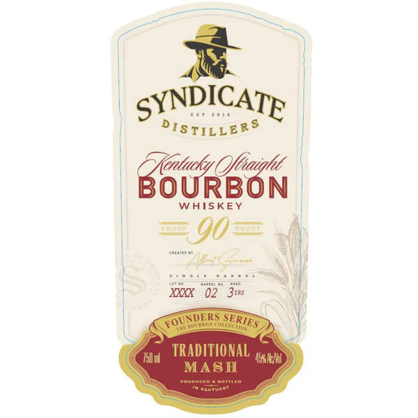 Syndicate Distillers - Traditional Straight Mash - TIPXY