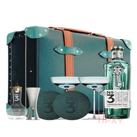 London Dry Gin Globe Trotter Unrivalled Martini Case - TIPXY