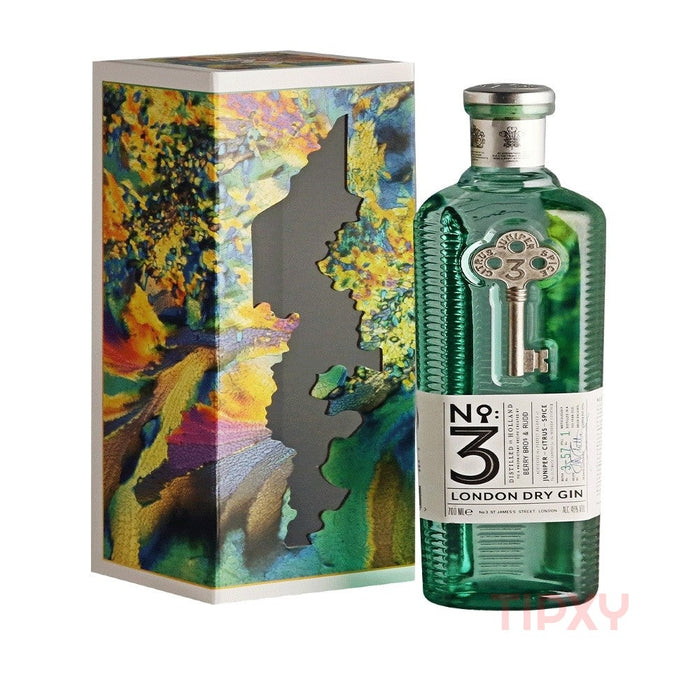 London Dry Gin w/ Holiday Gift Box - TIPXY