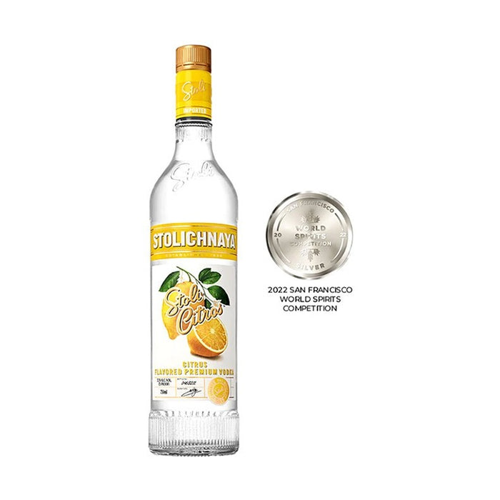 Stolichnaya - Citrus Flavored Premium Vodka - TIPXY