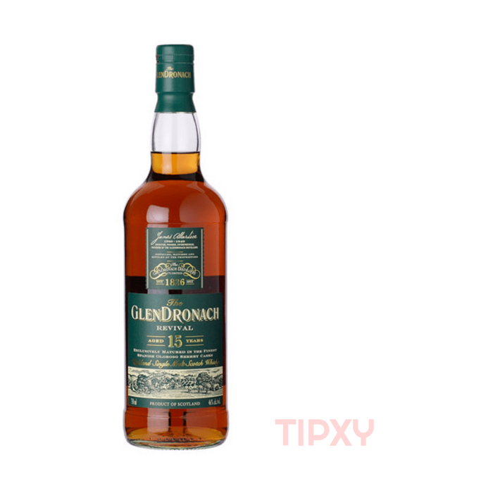 Glendronach - 15 Year Old Revival Single Malt Scotch Whisky - TIPXY