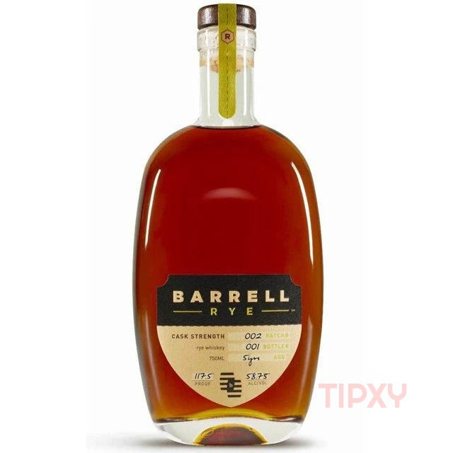 Barrell Craft Spirits - Rye Batch 002 - TIPXY