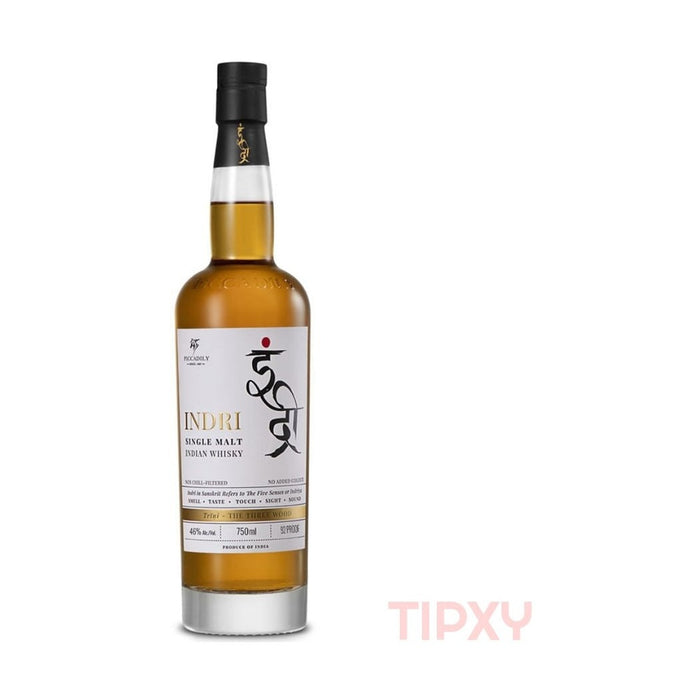 Indri - Trini The Three Wood Single Malt Indian Whiskey - TIPXY