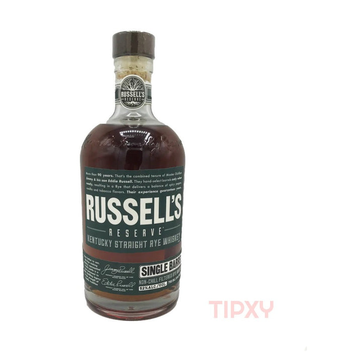 Russell's Reserve - Single Barrel Rye Whiskey - TIPXY