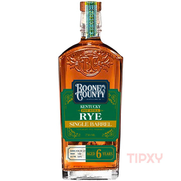 Boone County - Single Barrel Pot Still Rye Whiskey - TIPXY