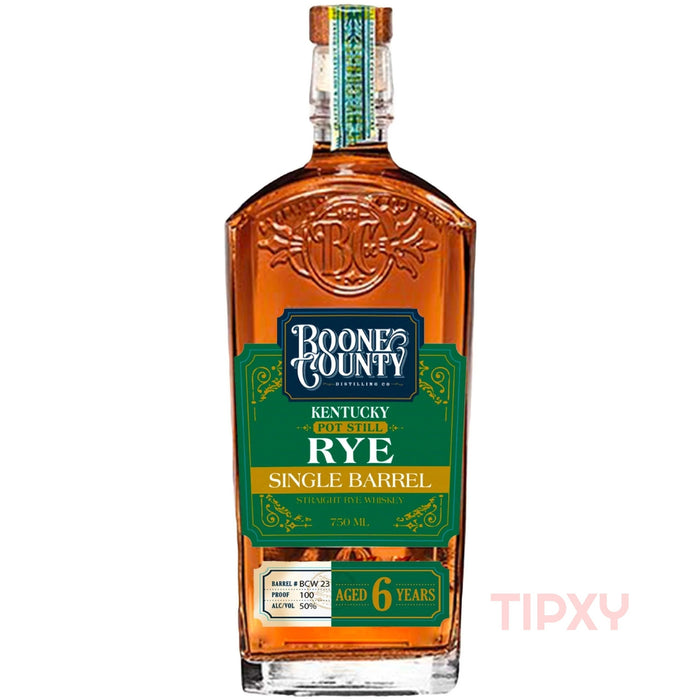 Boone County - Single Barrel Pot Still Rye Whiskey - TIPXY