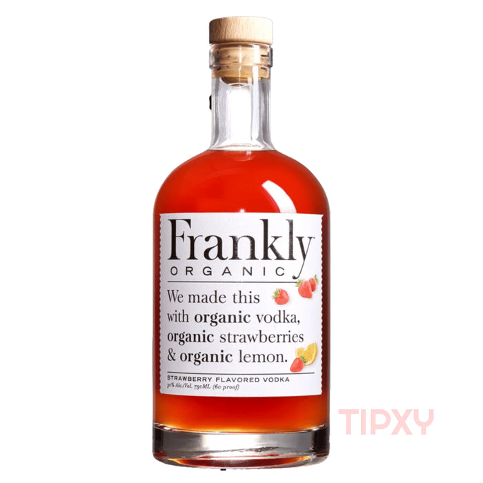 Frankly Organic - Strawberry Flavored Vodka - TIPXY