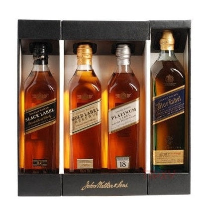 Johnnie Walker - Collection Blended Scotch Whisky Gift Set (4 pack) - TIPXY