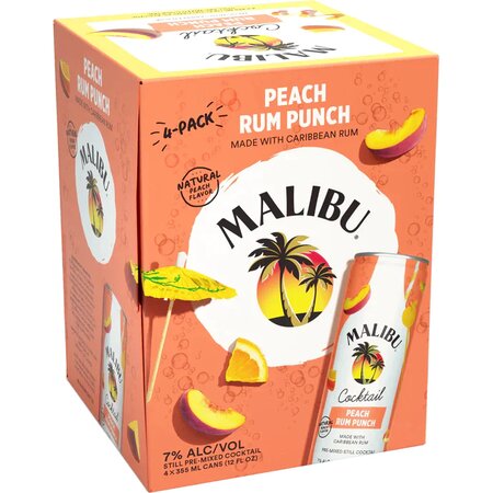 Malibu - Rum Punch (4-pack) - TIPXY