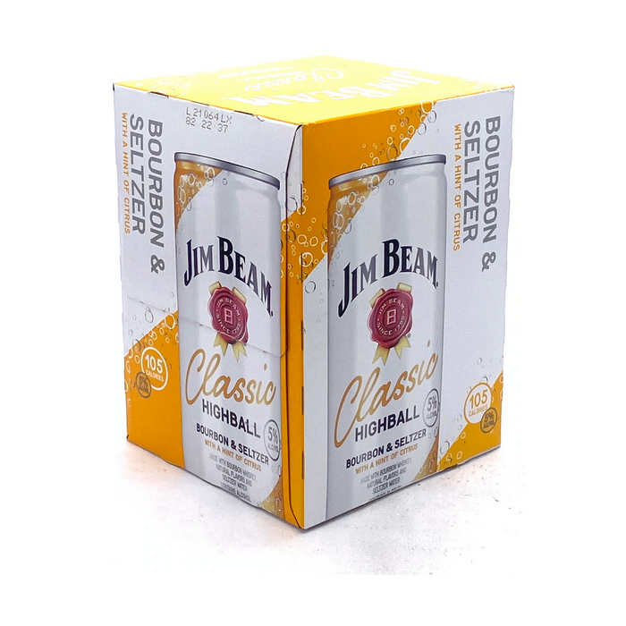 Jim Beam - Classic Highball Bourbon and Seltzer Cocktail Ready to Serve - TIPXY