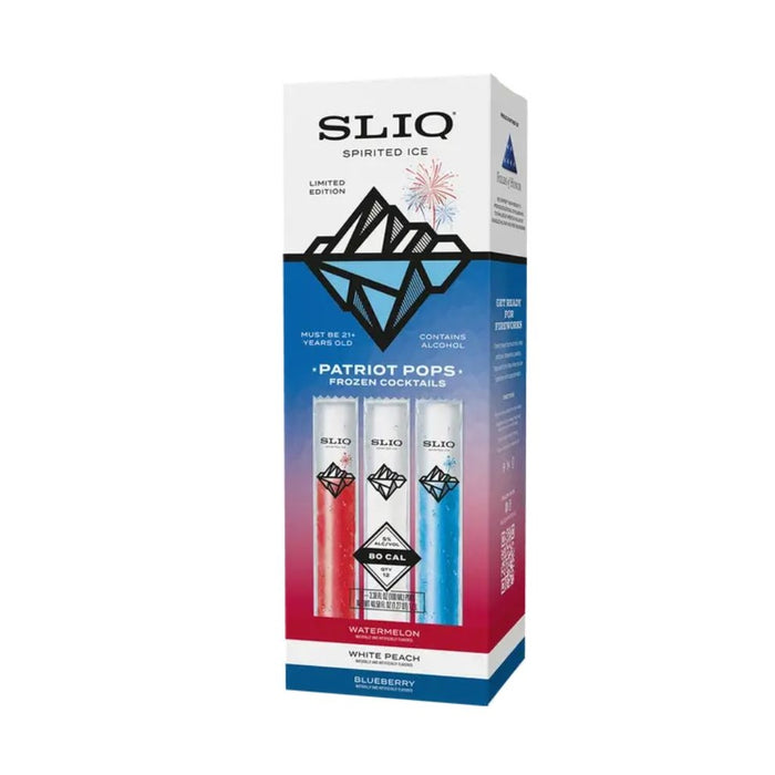 SLIQ Spirited Ice - Patriot Pops - TIPXY