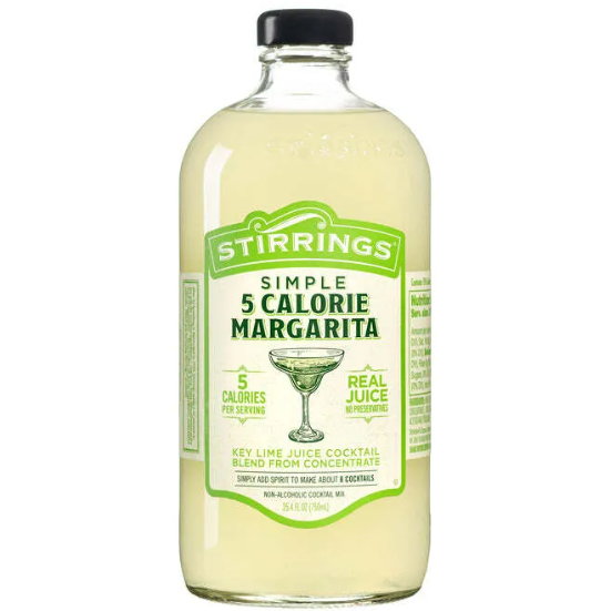 Stirrings - Simple 5 Calorie Margarita Mix - TIPXY