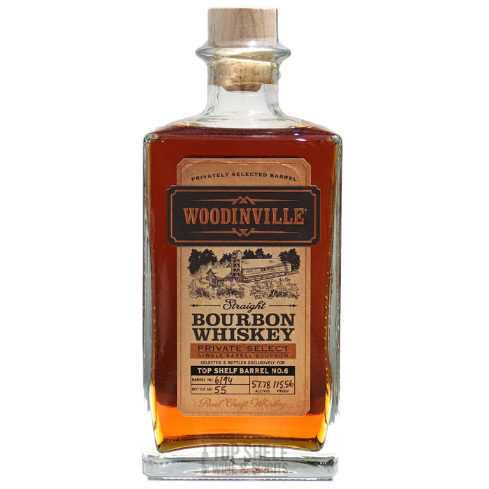 Woodinville - Bourbon Single Barrel Cask Strength Barrel 6194 for Top Shelf