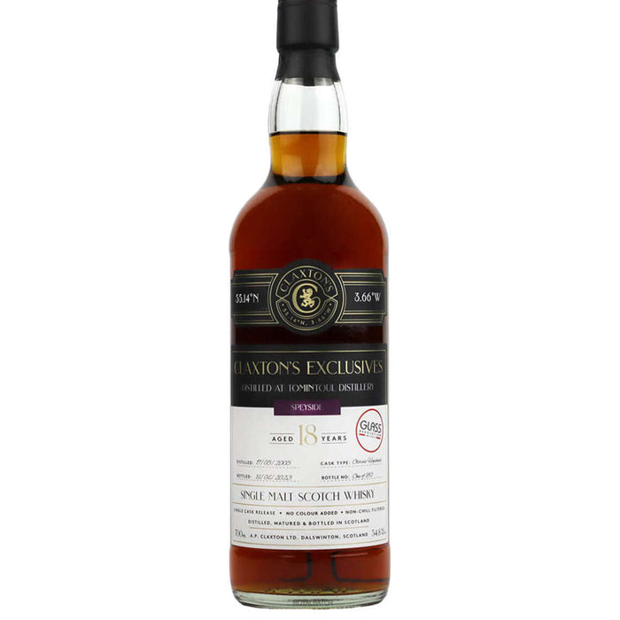 Claxton's - Speyside Single Malt Exclusive 18 Year