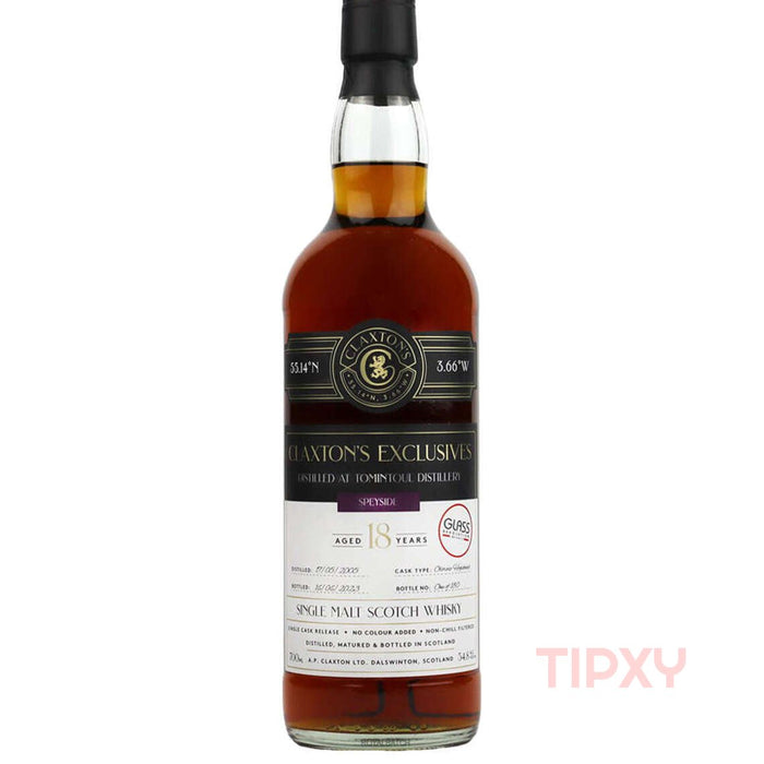 Claxton's - Speyside Single Malt Exclusive 18 Year - TIPXY