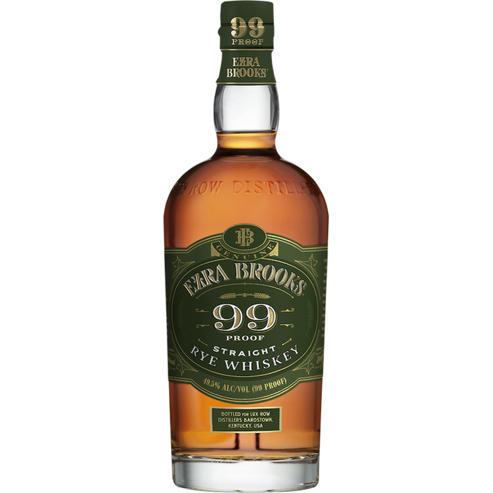 Ezra Brooks - 99 Proof Straight Rye Whiskey - TIPXY