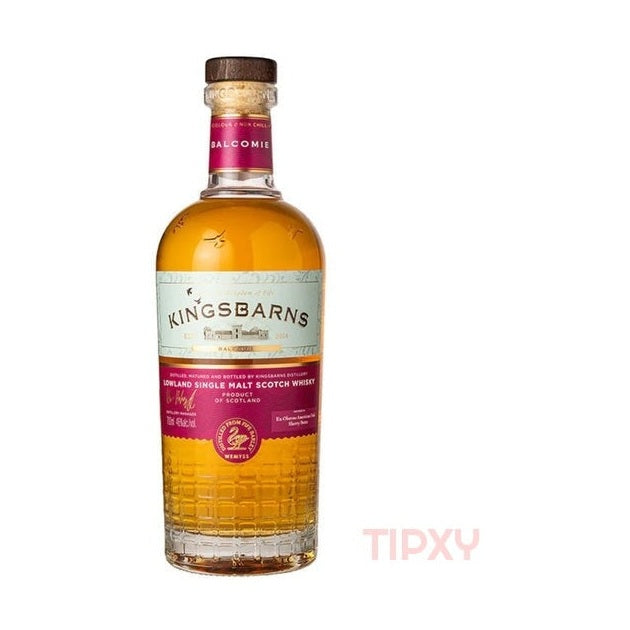 KingsBarns - Balcomie Lowland Single Malt Scotch Whiskey - TIPXY