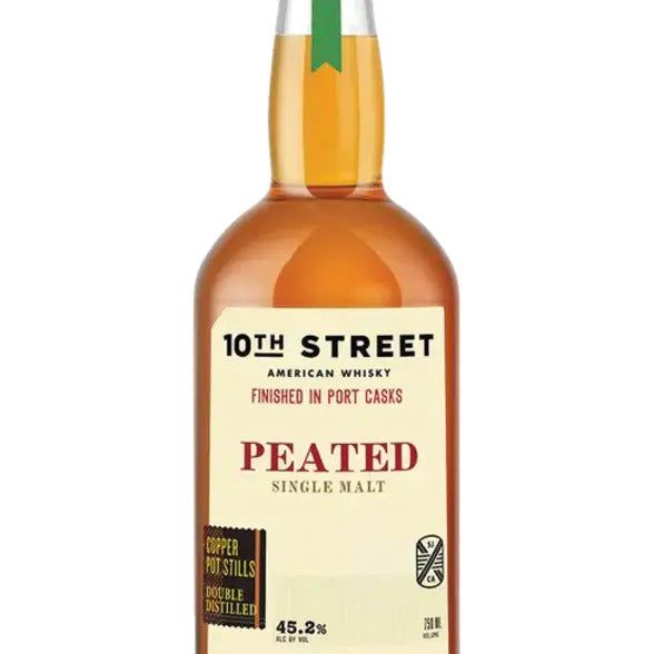 10th Street - Peated Single Malt Finished in Port Cask - TIPXY