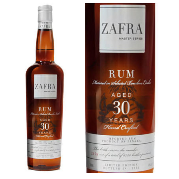 Zafra Distillery - Master Series Aged 30 Years Rum - TIPXY