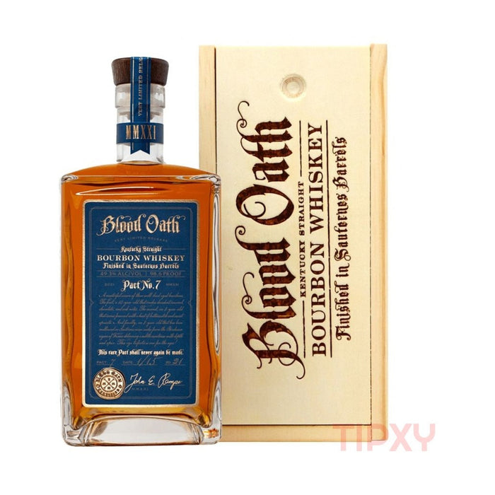 Blood Oath - Pact No. 7 Kentucky Straight Bourbon Whiskey - TIPXY