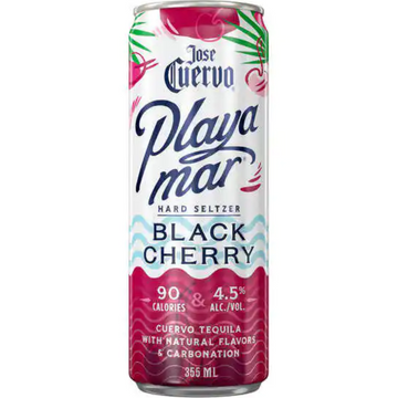 Jose Cuervo - Playamar Black Cherry Tequila Hard Seltzer Ready to Serve - TIPXY