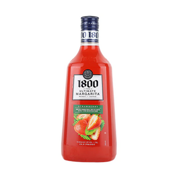 1800 - Ultimate Strawberry Tequila Margarita Ready to Serve Cocktail - TIPXY