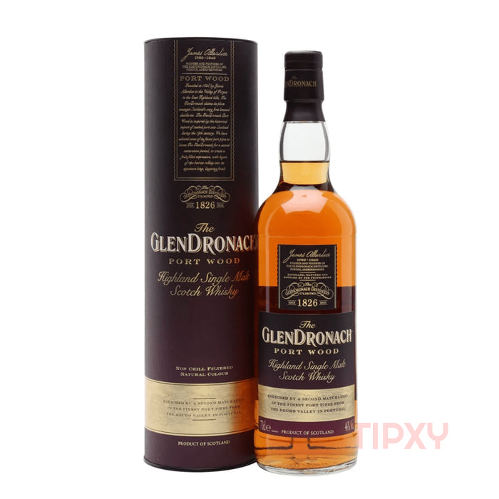 Glendronach - Port Wood Single Malt Scotch Whisky - TIPXY