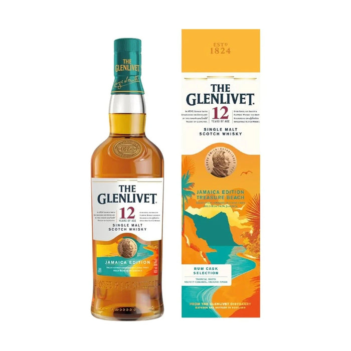 The Glenlivet - 12 Year Old Jamaica Edition Treasure Beach Single Malt Scotch Whisky - TIPXY