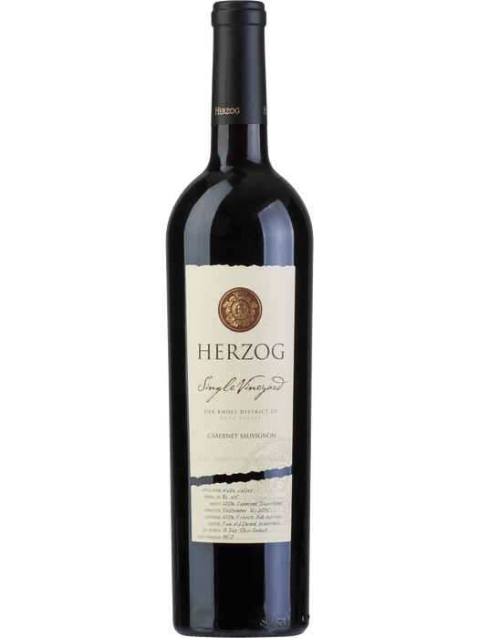 Herzog Single Vineyard Oak Knoll Cabernet Sauv Dry Red Wine