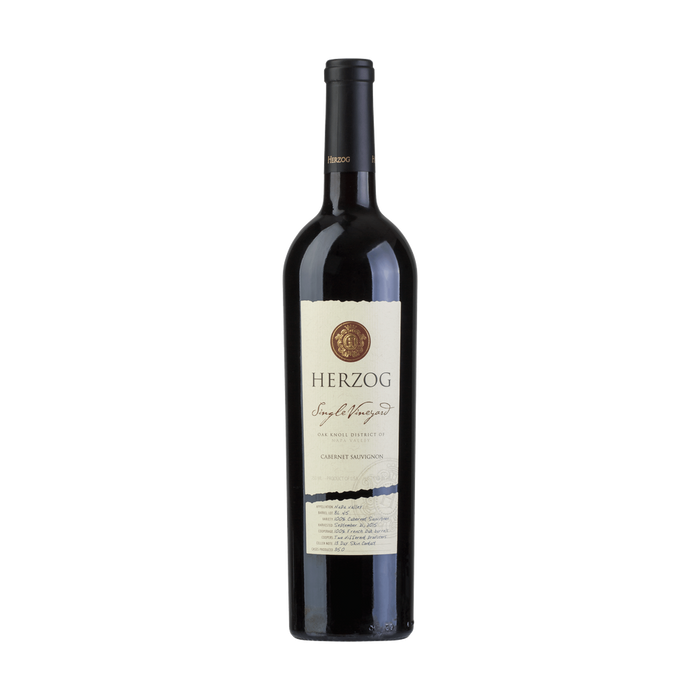 Herzog Single Vineyard Oak Knoll Cabernet Sauv Dry Red Wine - TIPXY