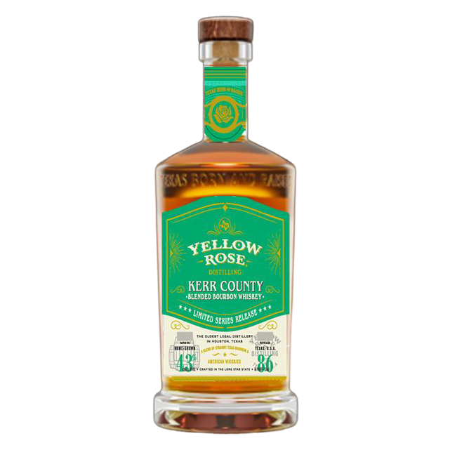 Yellow Rose - Kerr County Blended Bourbon Whiskey - TIPXY