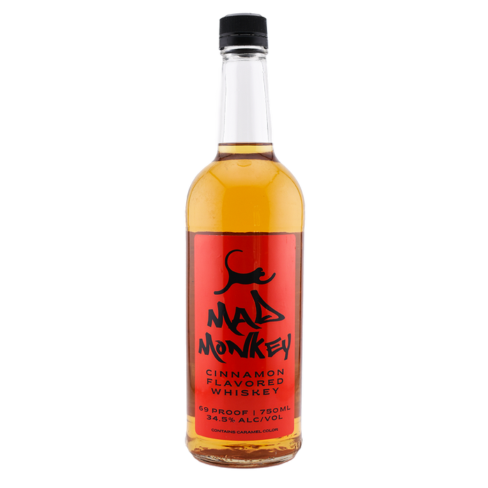Mad Monkey - Cinnamon Flavored Whiskey - TIPXY