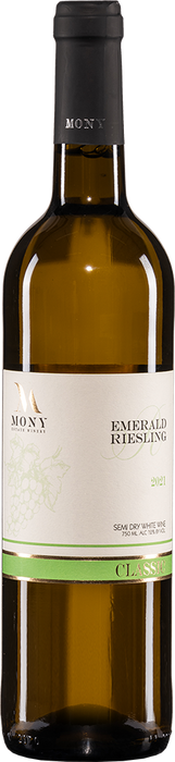 Mony - Emerald - Riesling Semi-Dry White Wine