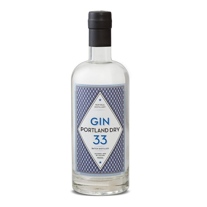 New Deal Distillery - Portland Dry Gin 33 - TIPXY