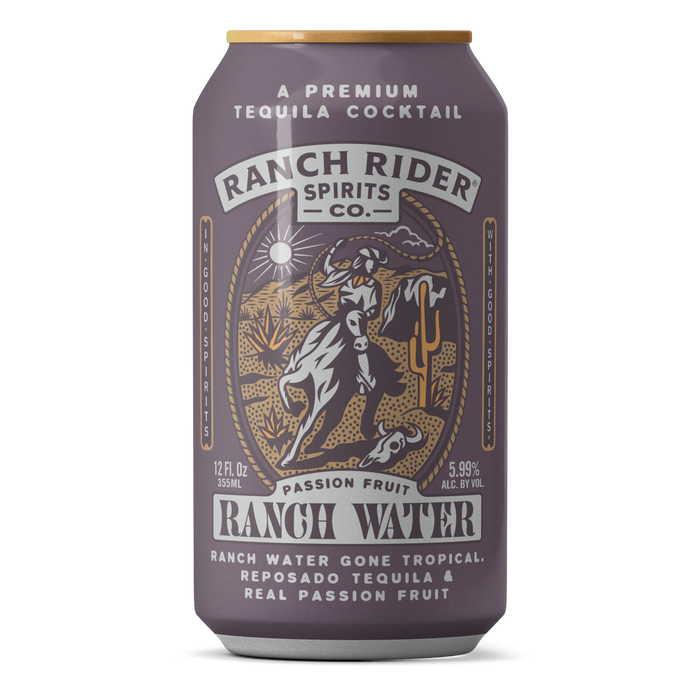 Ranch Rider - Passion Fruit Ranch Water - TIPXY