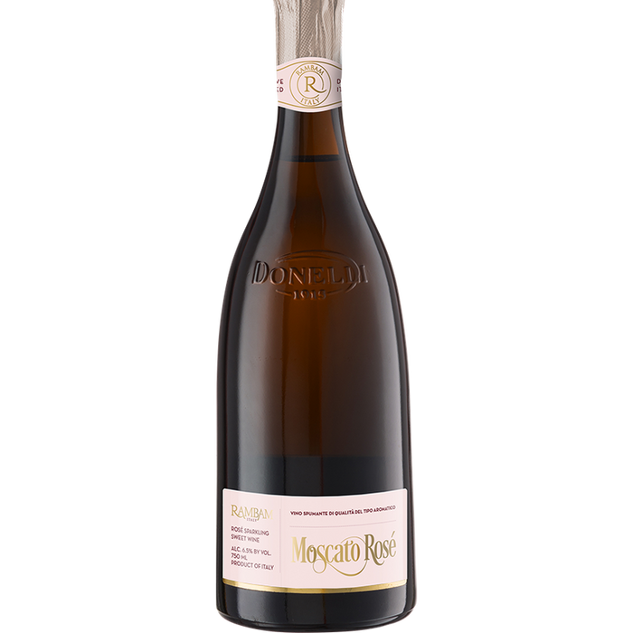 Rambam - Moscato Rose Sparkling Sweet Wine