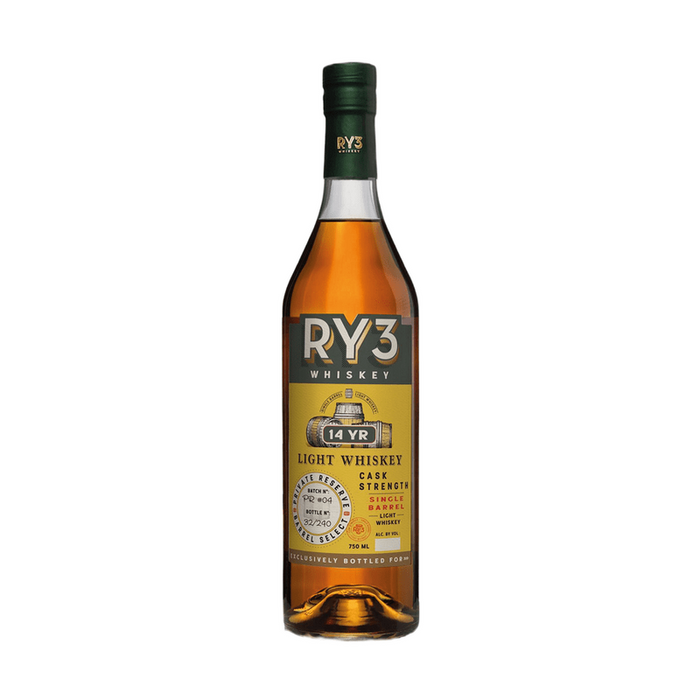 RY3 - Whiskey 14 year Light Whiskey Cask strength - TIPXY