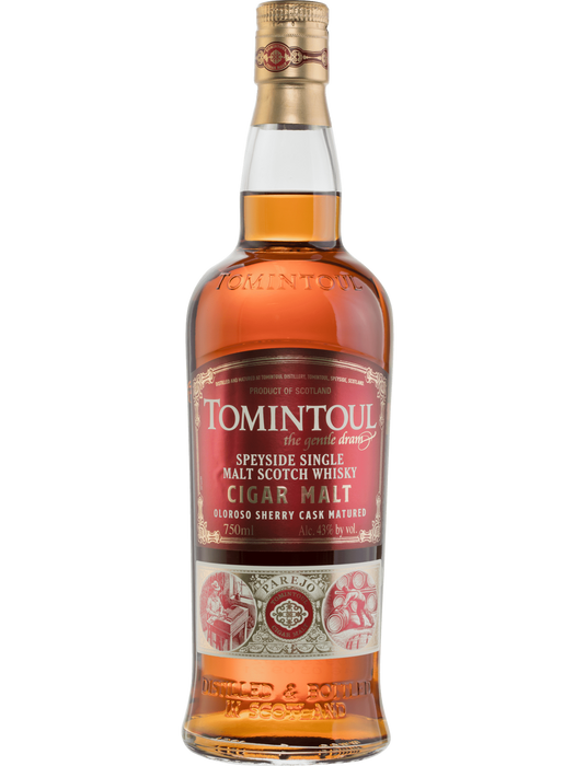 Tomintoul Cigar Scotch