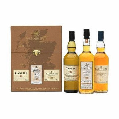 The Classic Malt Coastal Collection Gold Box - TIPXY