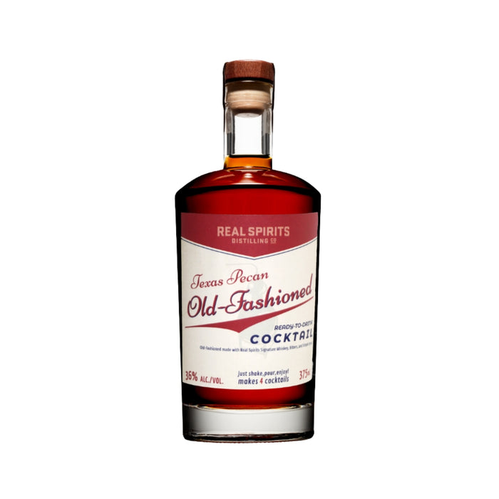 Real Spirits - Texas Pecan Old Fashioned Ready to Drink Cocktail