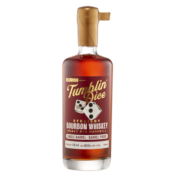 Deadwood - Tumblin' Dice Heavy Rye Mashbill Single Barrel Straight Bourbon - TIPXY