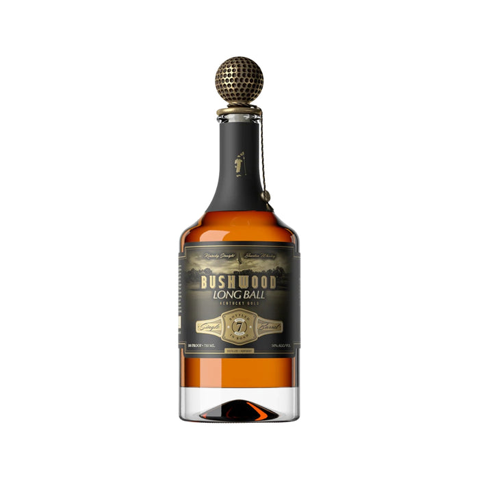 Bushwood - Long Ball Gold Label 7 Year Single Barrel Straight Kentucky Bourbon Whiskey Bottled In Bond - TIPXY
