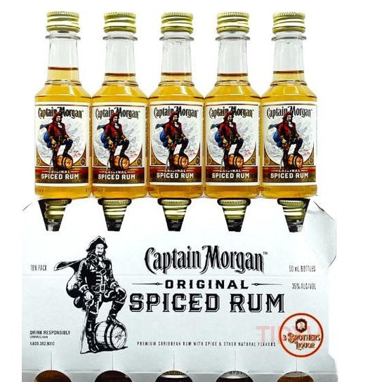 Captain Morgan - Spiced Rum (10 pack) - TIPXY