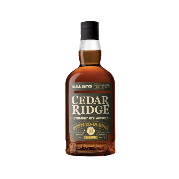 Cedar Ridge - Bottled in Bond Rye Whiskey - TIPXY
