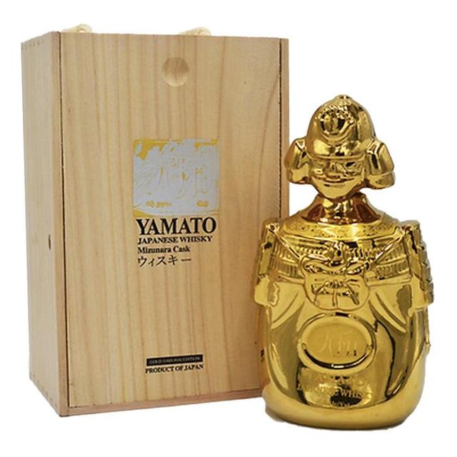 Yamato Mizunara Cask Gold Samurai Edition Japanese Whisky - TIPXY