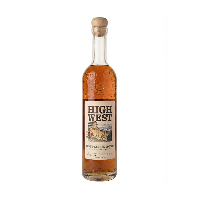 High West Distillery - Bottled In Bond Straight Bourbon Whiskey Btach No 25G09 - TIPXY