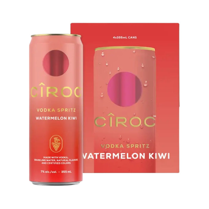 Ciroc - Spritz Watermelon Kiwi Vodka Ready to Serve Cocktail (4 Pack) - TIPXY